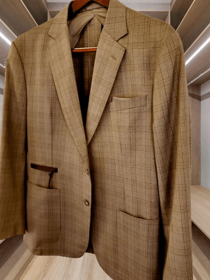 Beige Sports Jacket by Myra Tailors Pensacola