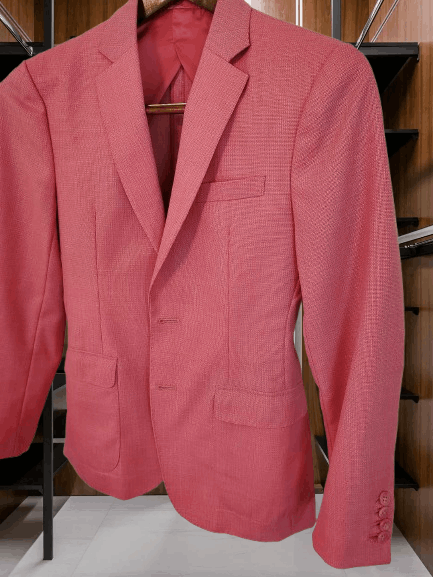 Hopsack Wool Sports Jacket by Myra Tailors