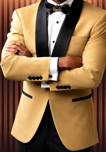 Custom tuxedo details in Hong Kong including shawl lapel, satin or grosgrain facing, and formal finishing by Myra Tailors
