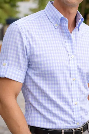 Custom dress shirt personalization in Jacksonville FL with collar styles, cuff options, monogram, and premium fabrics by Myra Tailors