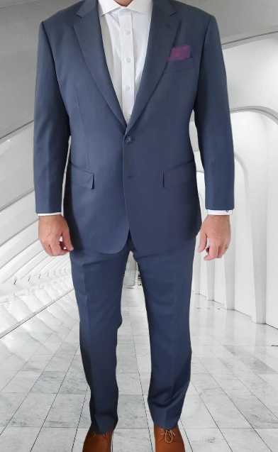 Custom suit made to measure in Pensacola by Myra Tailors