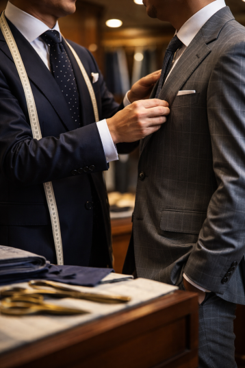 Custom suits in Hong Kong made by experienced tailors